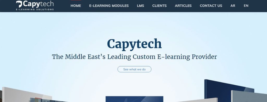 eLearning Companies in Dubai - Capytech