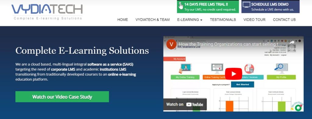 Best Custom eLearning Development Companies in 2021 - Vydiatech