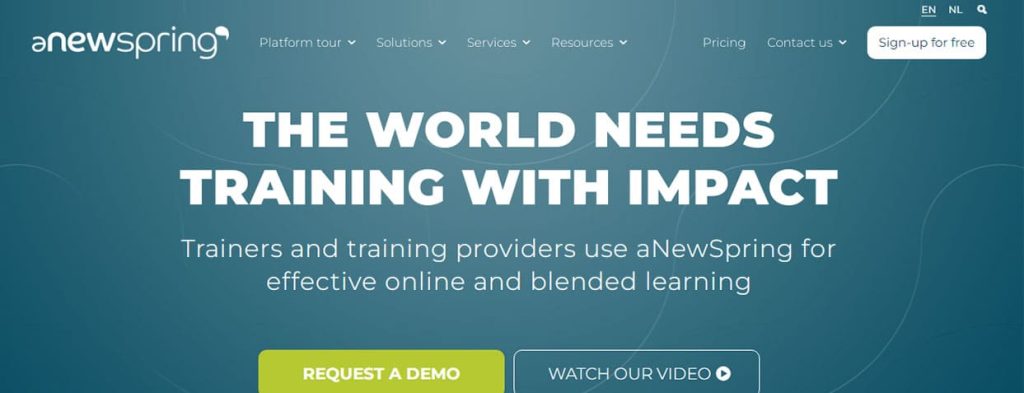 eLearning Companies in Netherlands - aNewSpring